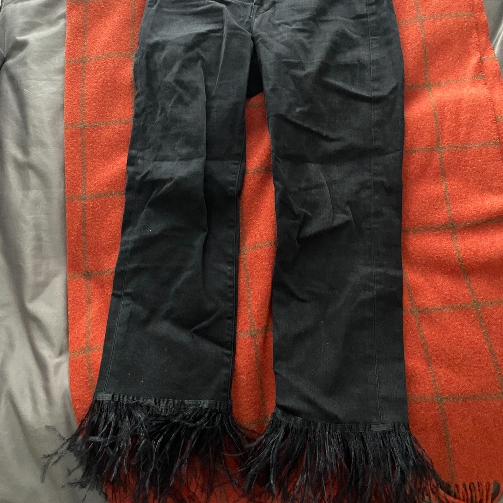 Frame Denim real feather jeans!